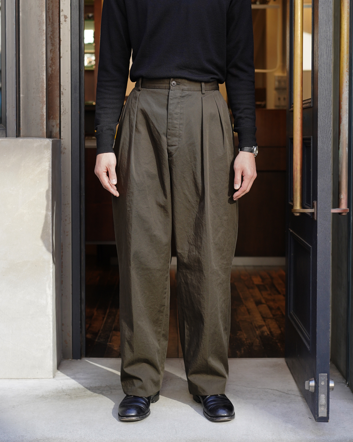 NEAT｜NEAT Chino - Dark Olive｜PRODUCT｜Continuer Inc.｜メガネ
