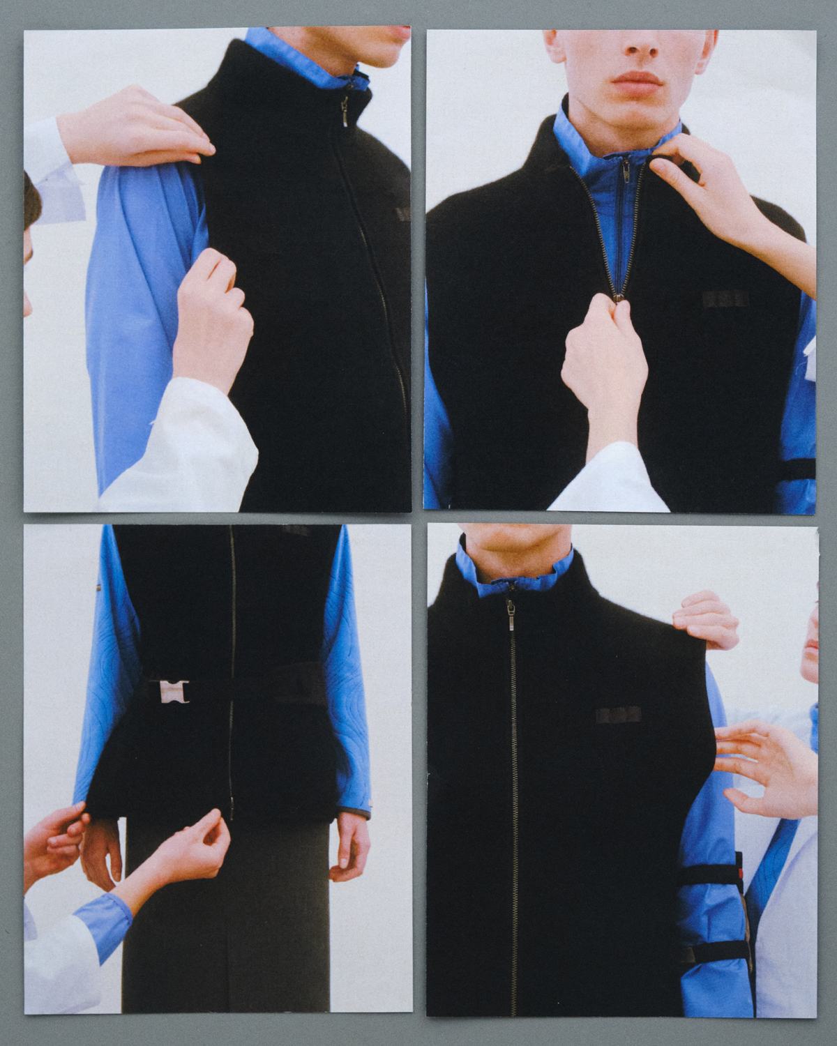 00｜CES-Walenode｜ZIP VEST00｜TOPIC｜Continuer Inc.｜メガネ