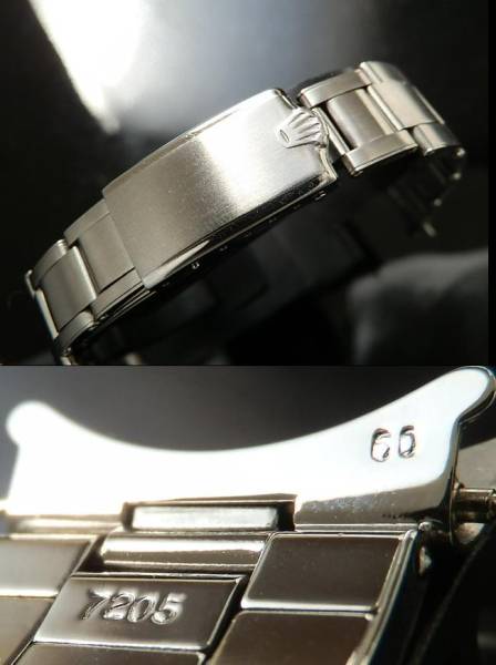 1968年製造☆19MM☆ロレックス リベットブレス☆Ref.7205/FF.60