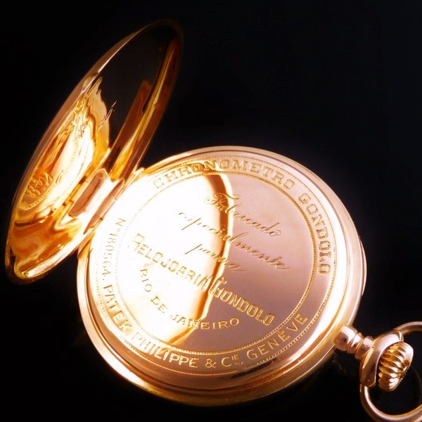 18金無垢ピンクゴールド☆パテックフィリップ クロノメトロ