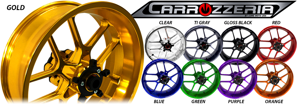 Carrozzeria VTrack Forged Wheels Kawasaki ZX14R 2006-2018 and SE