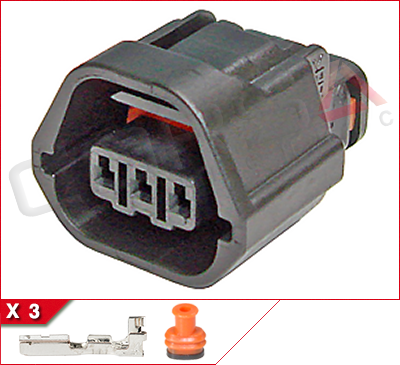 7283-8730-30 - Yazaki | SSD-3S-1 - Corsa Technic | 3-Way Kit