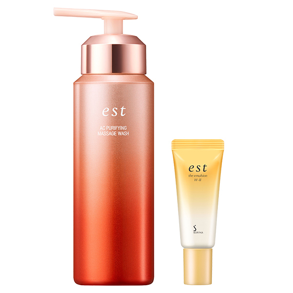 AC ピュリファイ マッサージウォッシュセット / エスト(泡洗顔フォーム