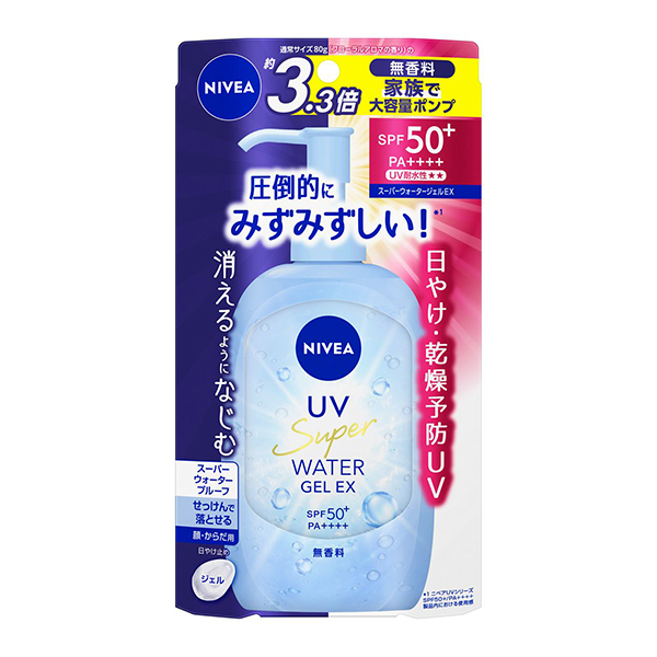 ニベアUV ウォータージェルEX / ニベア(日焼け止めジェル, 日焼け対策