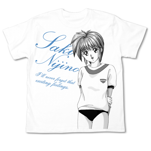 ☆限定☆虹野沙希Tシャツ [ときめきメモリアル] | 公式キャラクター
