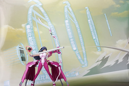 1/8 PVC塗装済み完成品 浅間・智 -ズドン巫女ver．- [境界線上の