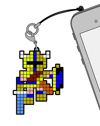 ギル ピクセルラバーストラップ [ドルアーガの塔] | キャラクター公式