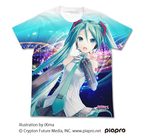 初音ミク V3 フルグラフィックTシャツ ver.2.0 [初音ミク V3] | 公式