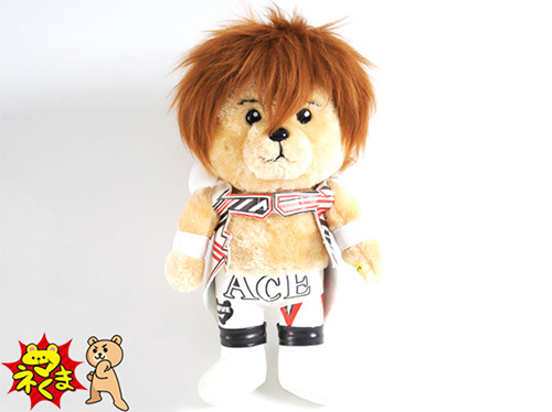 棚橋弘至「マネくま」（ぬいぐるみ） [新日本プロレスリング] | 公式