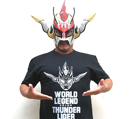 獣神サンダー・ライガー「LEGEND」Tシャツ [新日本プロレスリング