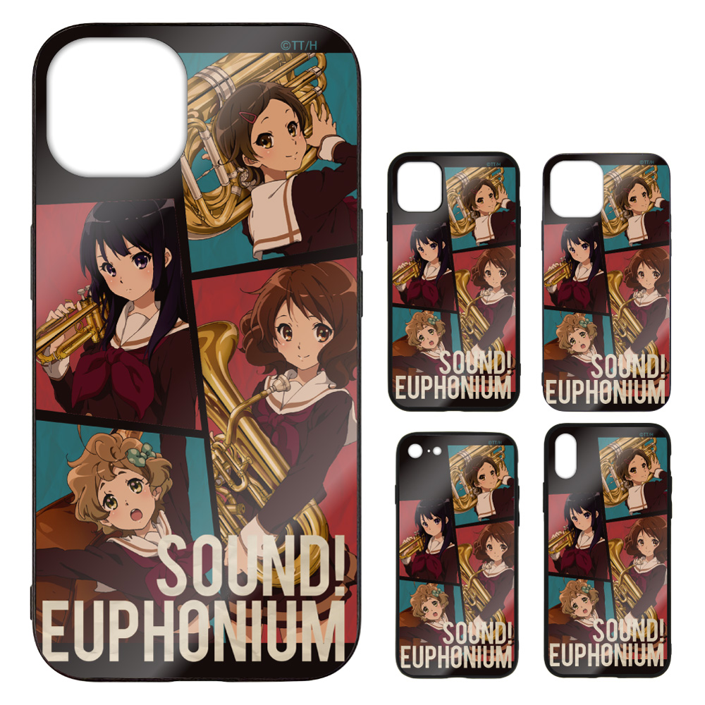 響け！ユーフォニアム 強化ガラスiPhoneケース [響け！ユーフォニアム