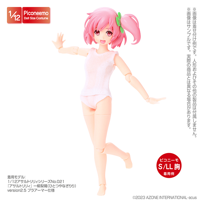 1/12サイズドール用】1／12 スクール水着 [ピコニーモ] | 公式