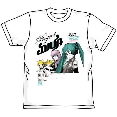 初音ミク-Project DIVA-ミクツアーTシャツ [初音ミク Project DIVA