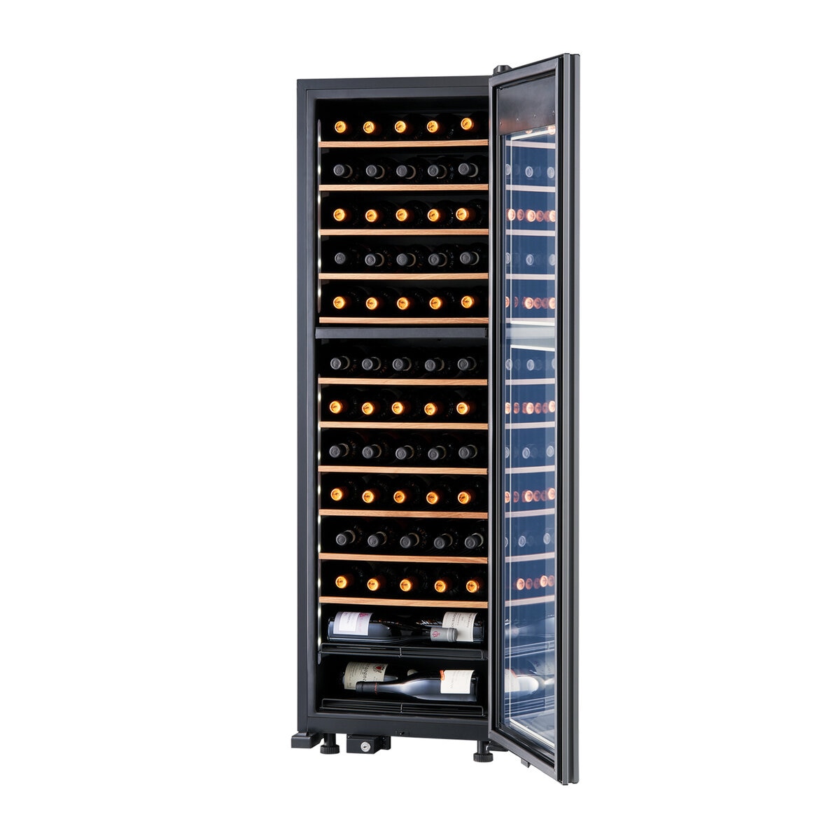 さくら製作所 ワインセラー/63本用/2温度式/氷温® M2/LX63DM2Z-RH-B