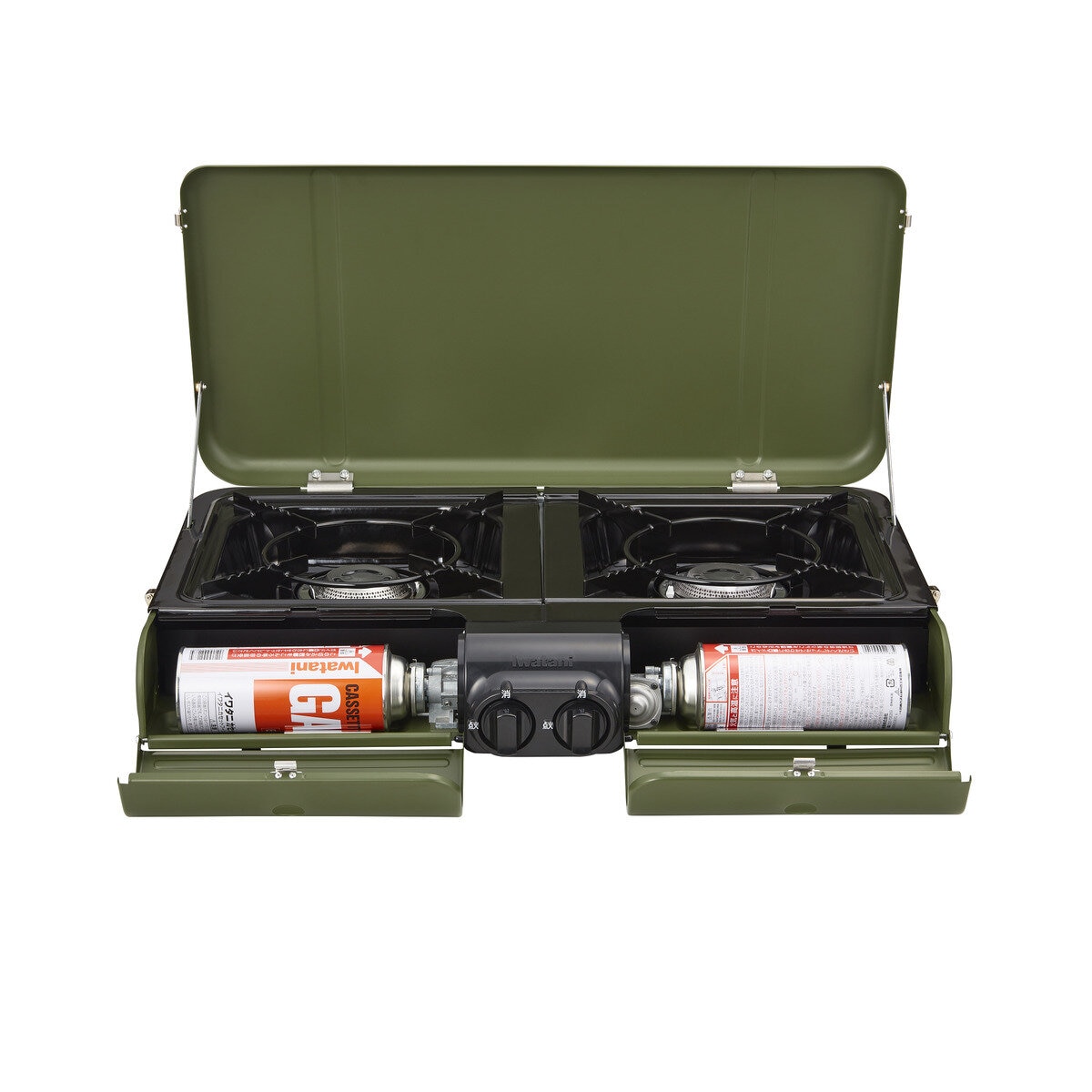 イワタニ フラットツインS カセットガス テーブルトップBBQこんろ CB