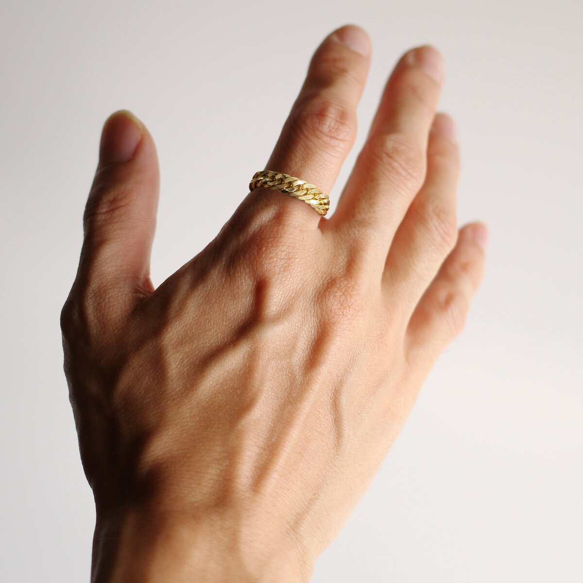 K18 6面ダブル喜平リング 6.0mm幅 23号 | Costco Japan