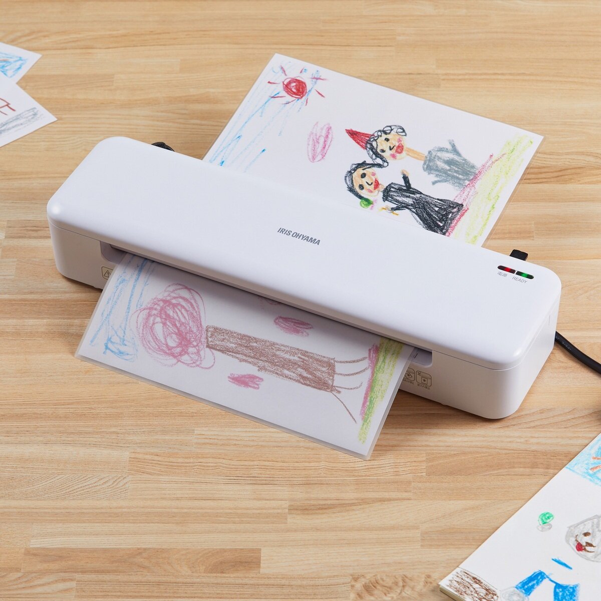 アイリスオーヤマ 高速起動ラミネーター 2本ローラー A3/A4 KHSL-A322