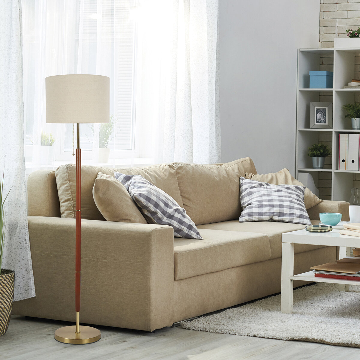 ADESSO 北欧 フロアランプ おしゃれ ランプ ADESSO 北欧風フロアランプ