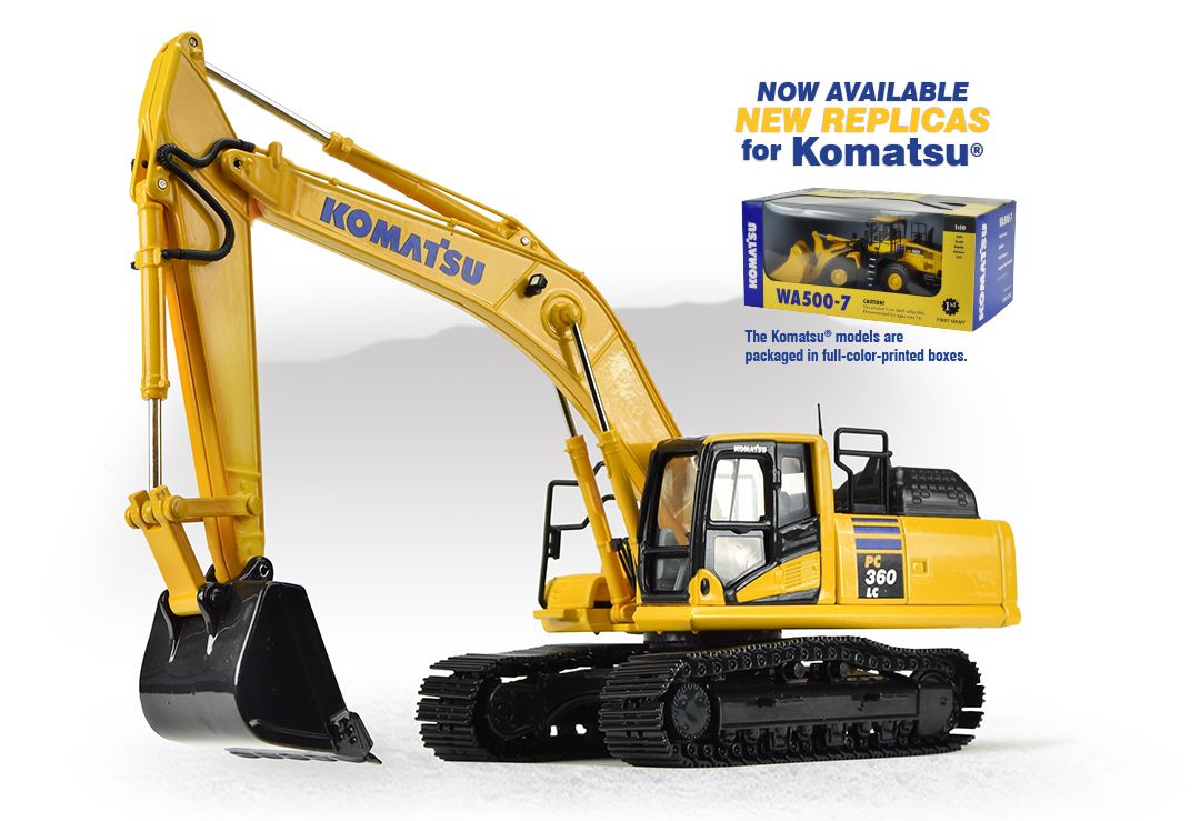 Komatsu Collectible Scale Model Replicas | Aftermarket Caterpillar