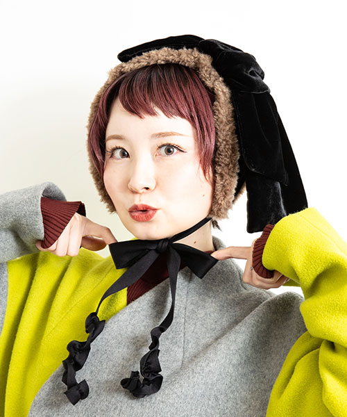 リボンイヤマフ(ONESIZE BLACK): その他の帽子帽子通販｜CA4LA公式