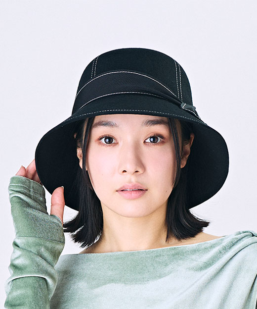 JULY(ONESIZE BLACK): ハット帽子通販｜CA4LA公式