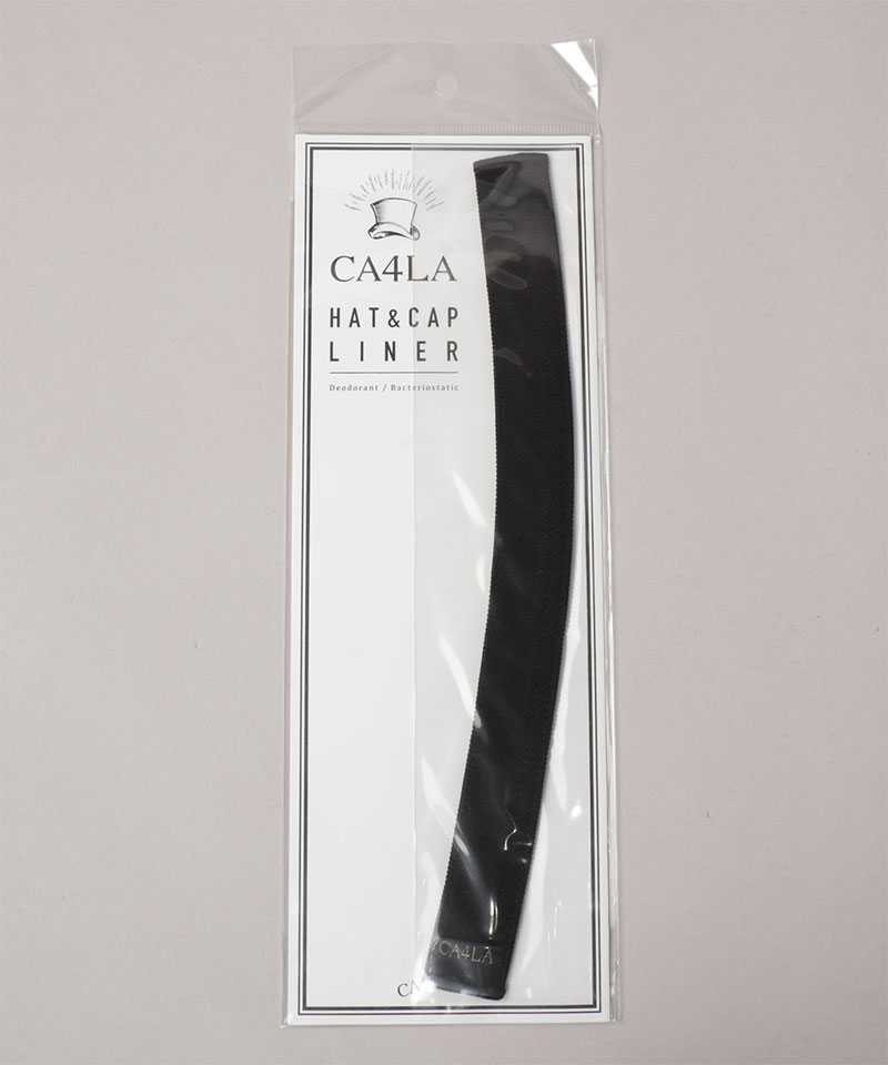 HAT＆CAP LINER LONG(ONESIZE BLACK): 帽子ケア用品帽子通販｜CA4LA公式
