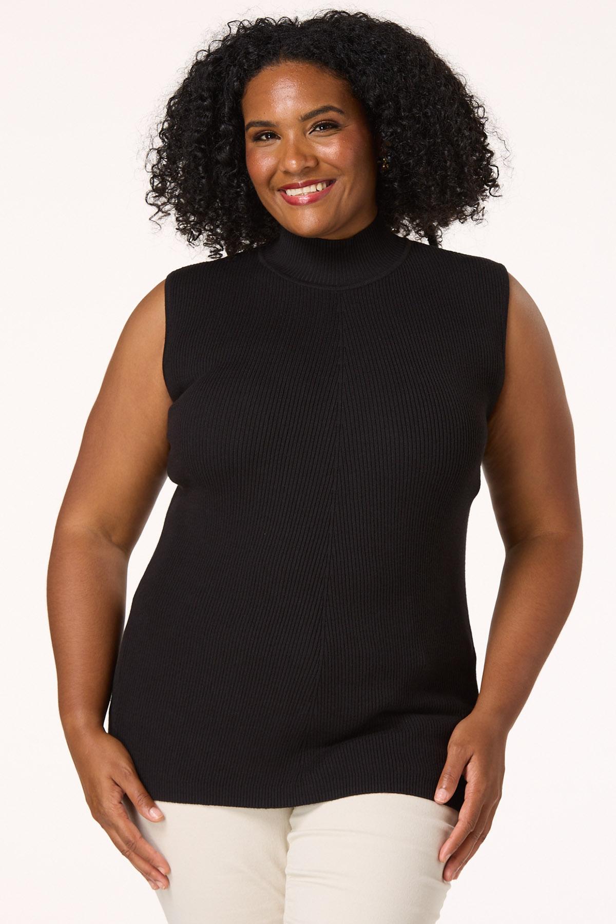 Cato Fashions | Cato Plus Size Ribbed Sleeveless Sweater