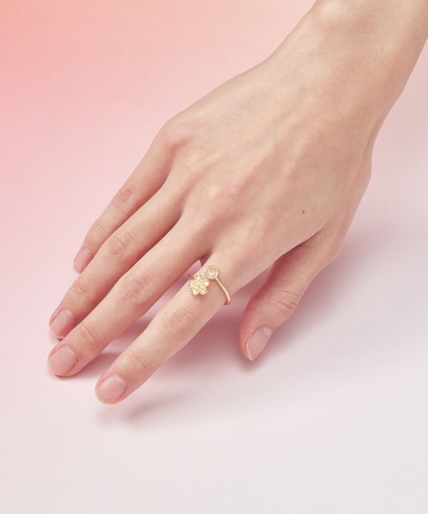 ahcahcum お花&お目目リング ahcahcum お花&お目目リング あちゃちゅむ