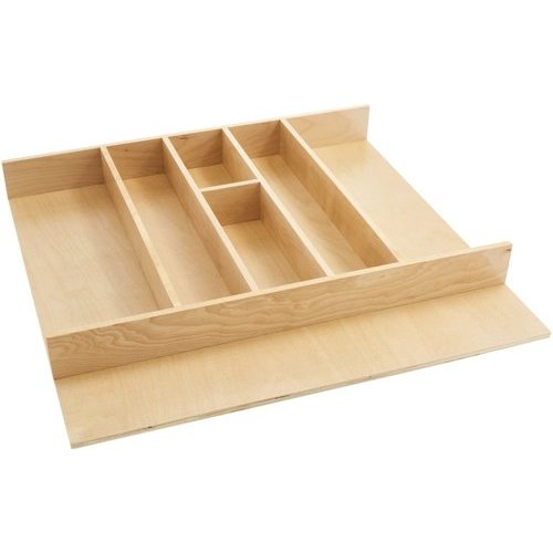 Rev-A-Shelf 4WUT-3, Wood Utility Tray Drop-In Insert, Trimmable 2