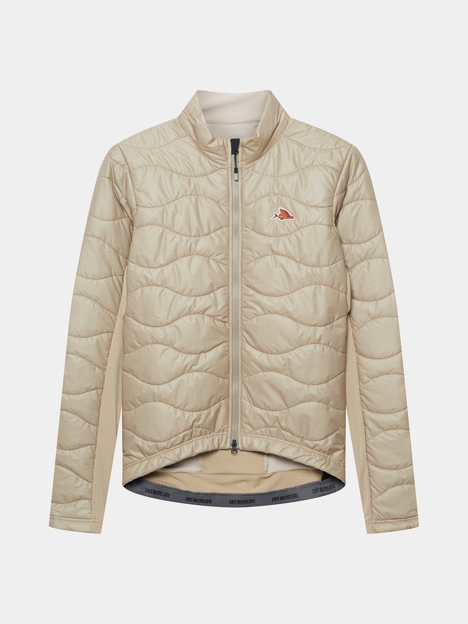 メンズ サイクリング ジャケット アルベルティーン パールグレー