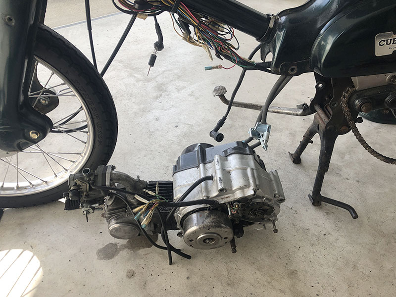 スーパーカブ】90エンジン載せ替え | Cub Unlimited