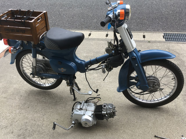 スーパーカブ】エンジン載せ替え | Cub Unlimited