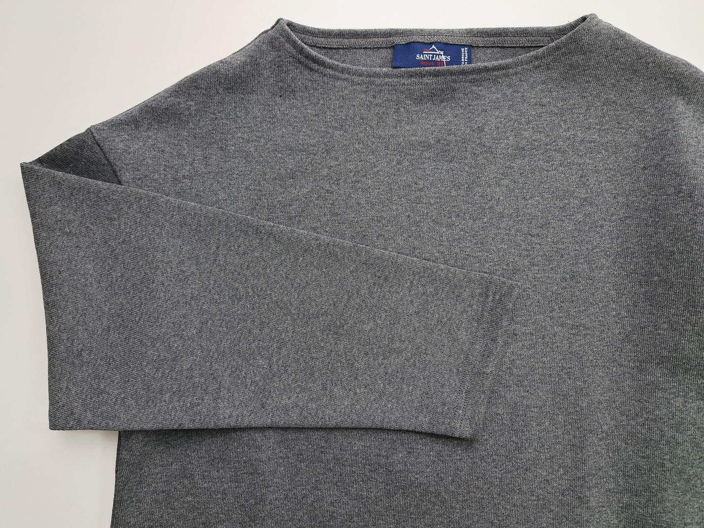 セントジェームス ウエッソン ルーズ 長袖ドロップショルダー ACIER