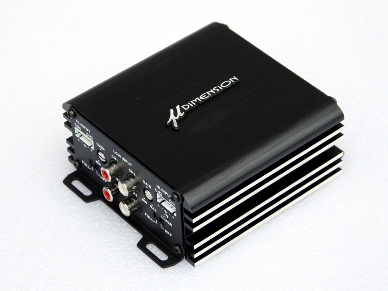 ステレオ 超小型パワーアンプ μ-Dimension ミューディメンション 20W