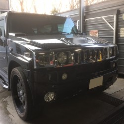 ハマー H2 室内異音 タンタン音 助手席側 修理 | 輸入車専門店・アメ