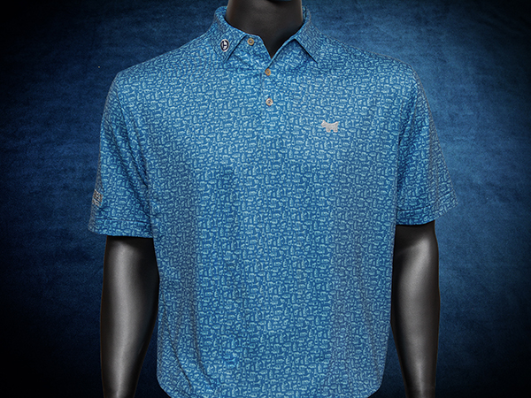 Womens Polo shirt Scotty Cameron x Admiral Bandana Blue｜【公式