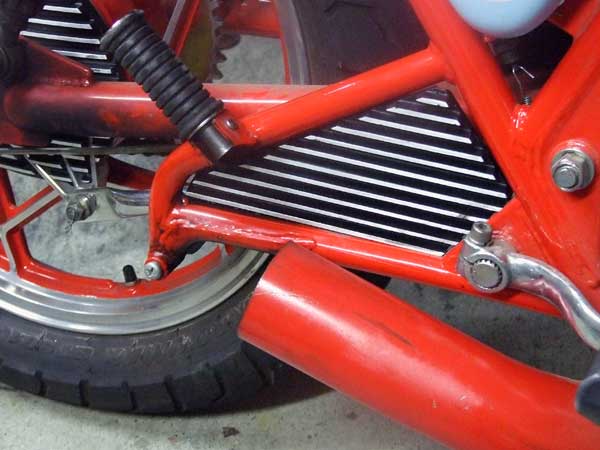 GS400 ステップフィンカバー