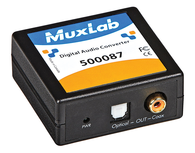 MUXLAB AUDIO CONVERTERS - Digital to Analogue