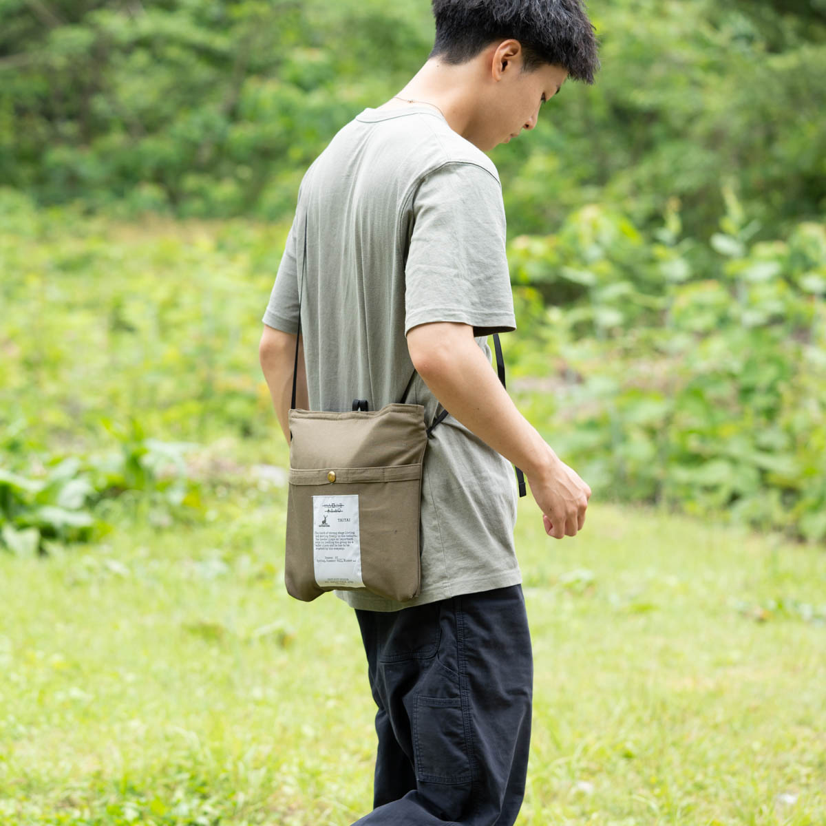 CAPTAIN STAG×TAITAI FIREPROOF クッカー＆クーラーサコッシュ