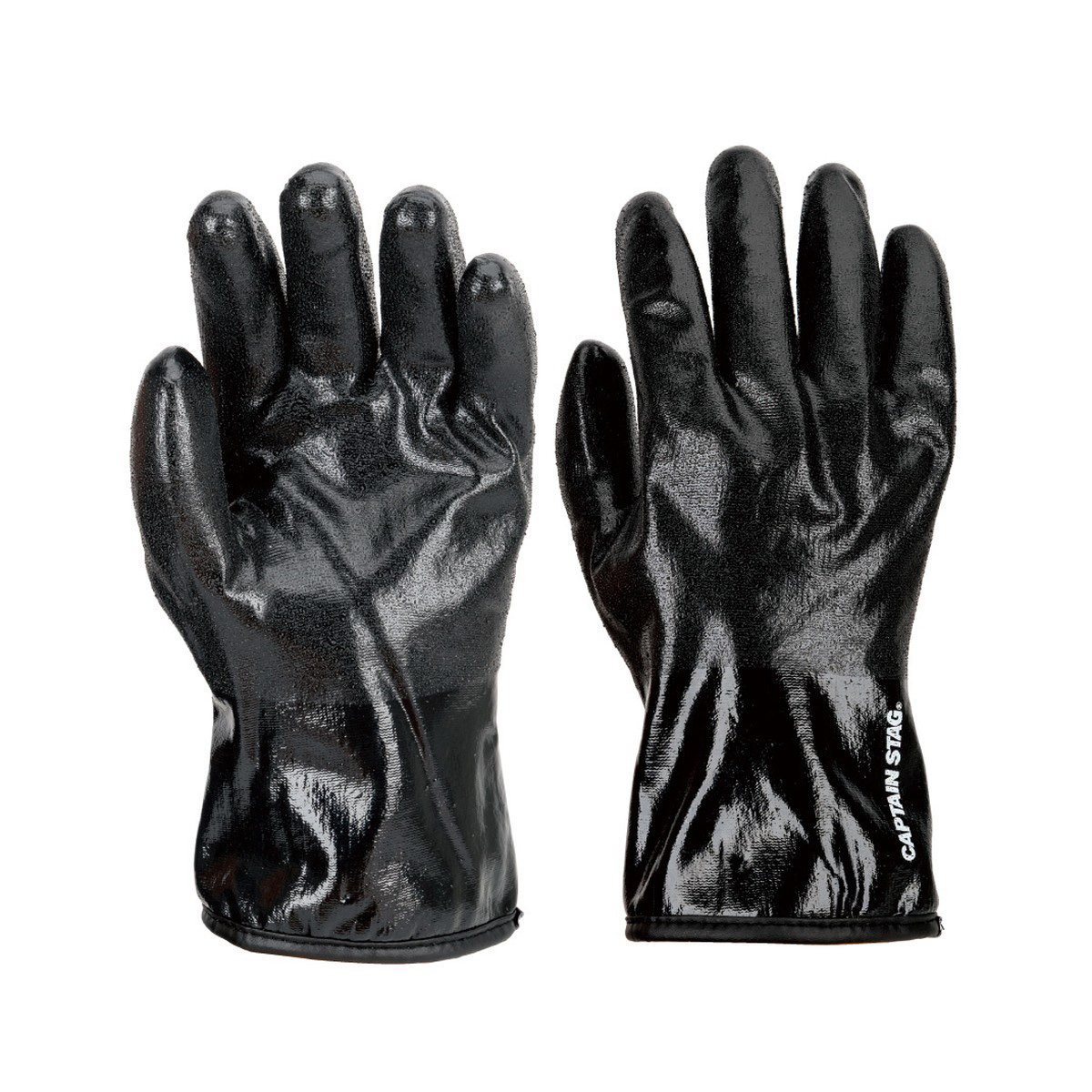 CS耐寒グローブ 厚手ボア ショート（ブラック）L - アウトドア