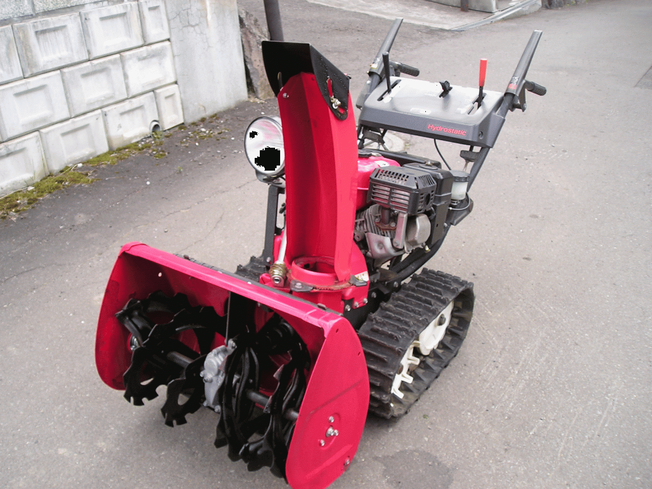 除雪機 ホンダ 6馬力除雪機 HS660 バッテリー新品交換済み｜除雪だよ