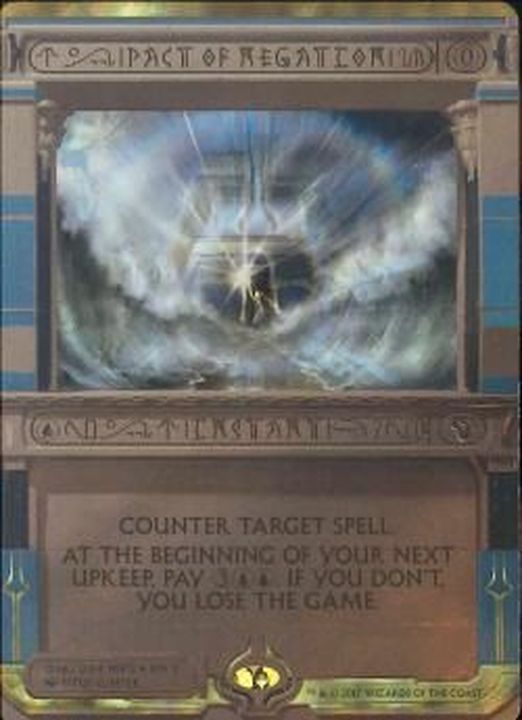 否定の契約/Pact of Negation 未来予知枠 foil 英語 【公式通販】