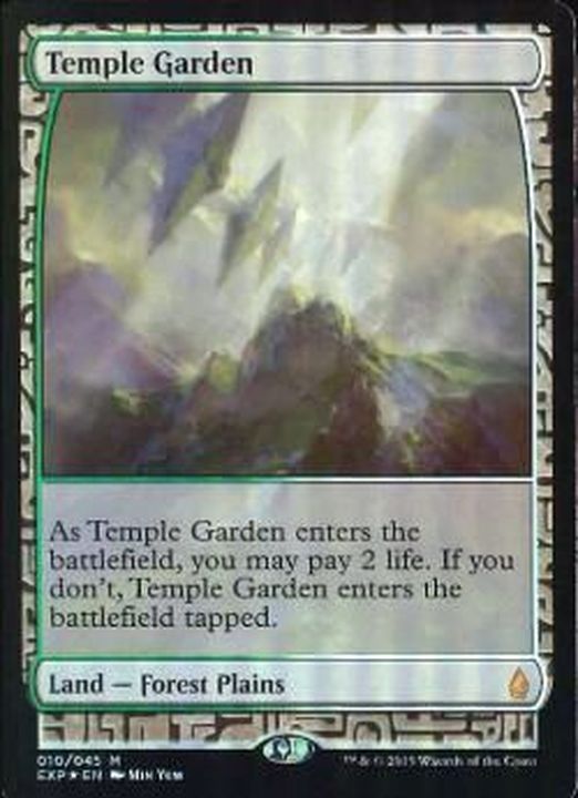 EX](FOIL)寺院の庭/Temple Garden《英語》【EXP】