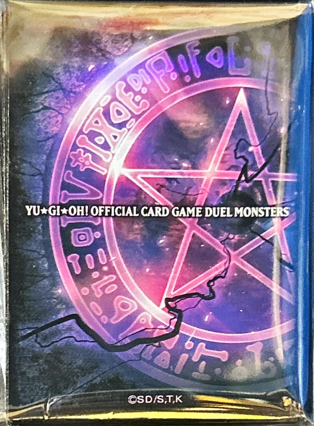 スリーブ『五稜星の呪縛(紫/日本)』100枚入り【-】{-}《スリーブ》