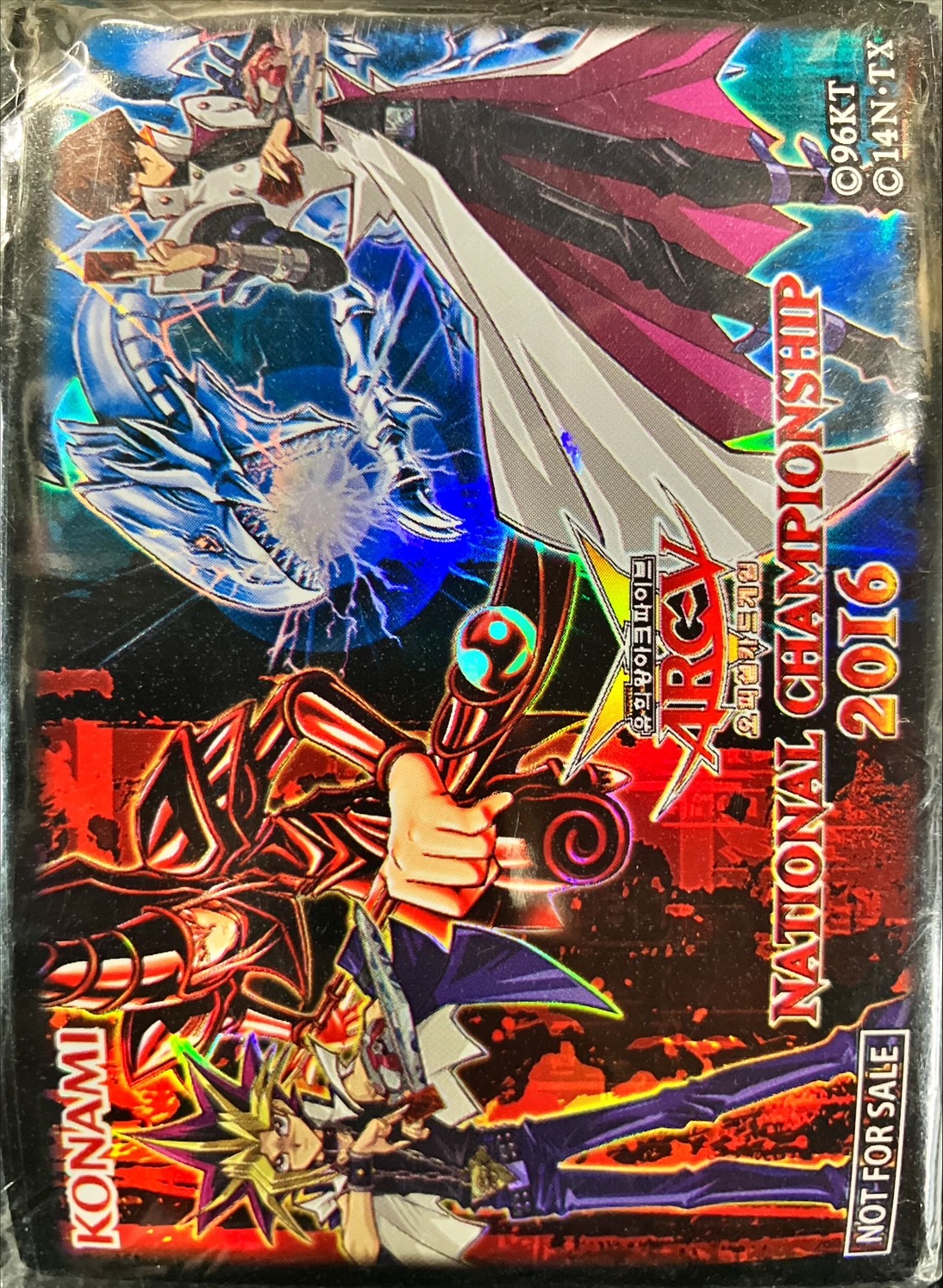 状態A-〕スリーブ『武藤遊戯&海馬瀬人(NATIONALCHAMPIONSHIP2016)』50