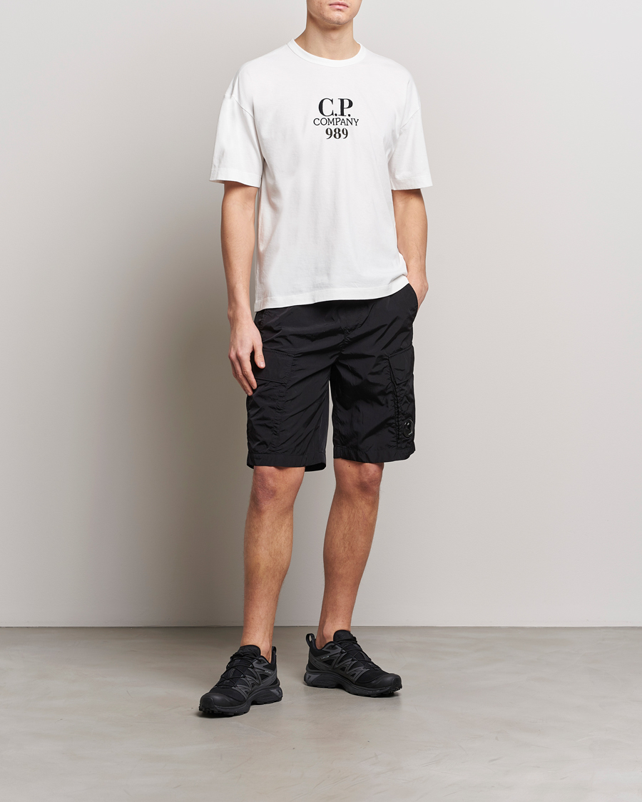 C.P. Company Chrome-R Cargo Shorts Black at CareOfCarl.com