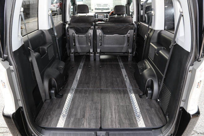 ホンダ ステップワゴン スパーダS トランポ仕様 床張り フラットフロア