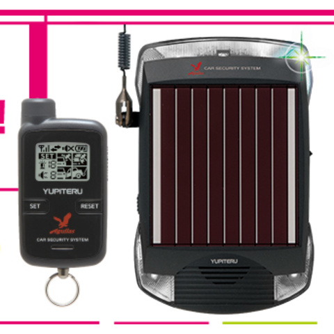 ユピテル VE-S36RS カーセキュリティ ユピテル VE-S36RSソーラー