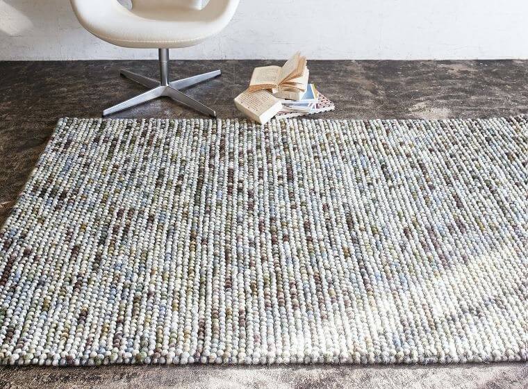 190cm×240cmラグ・カーペット・マット「BILD/ビルト」 天然のウール