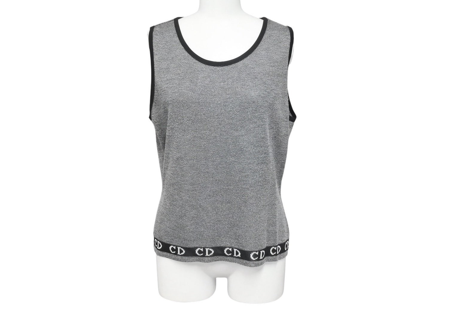 Dior ディオール ガリアーノ デニムロゴ タンクトップ ノースリーブ